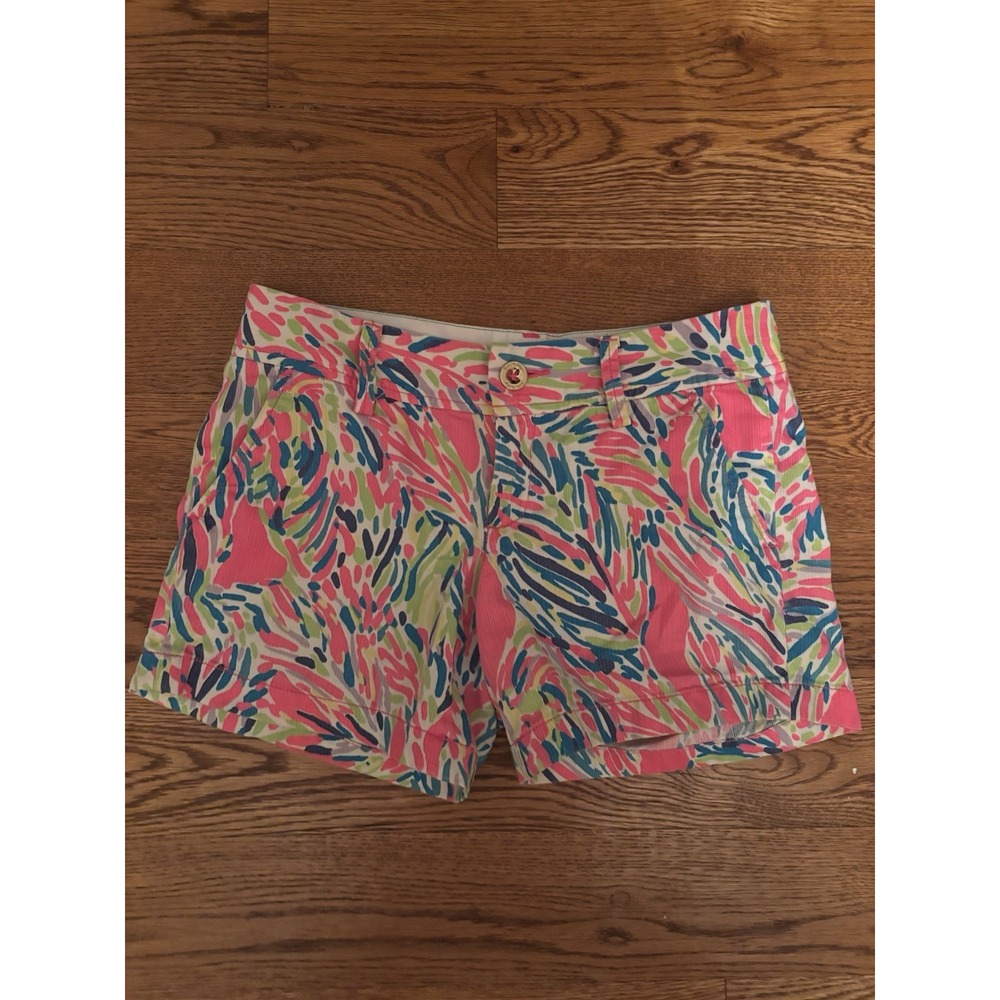 Lilly Pulitzer Callahan shorts in "Palm Reader" Size 0